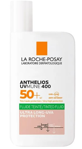 ANTHELIOS UVM 400 Fluido Colorato Oil Control Pelle grassa e sensibile SPF50+ 50ml